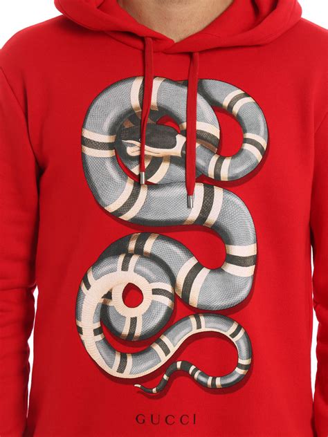 gucci hoodie snake cheap